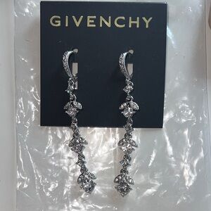 Givenchy Crystal Drop Earrings